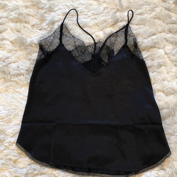 Black Lace Tank Top size S - Picture 9 of 13